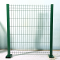 Recubierto de PVC Panel de la cerca de alambre soldado con autógena 3D
